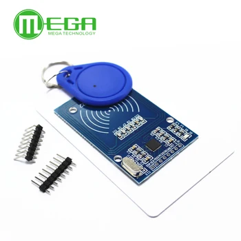 MFRC-522 RC522 módulo RFID RF cartão indutivo módulo com acesso gratuito S50 Fudan cartão chave de cadeia para arduino