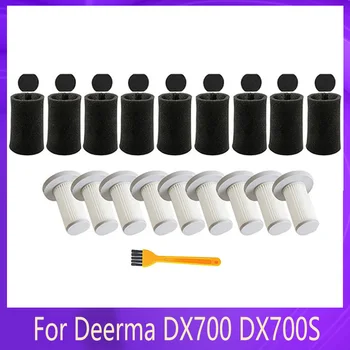 Para Deerma DX700 DX700S Aspirador de pó Filtro HEPA Lavável Escova de Limpeza de Filtração Acessórios de Reposição de Peças