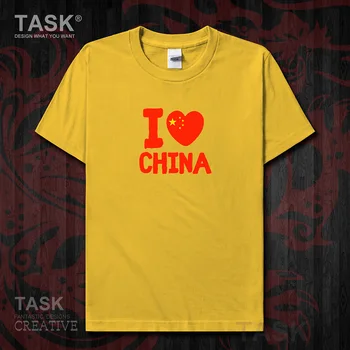 República popular da China (CHN) mens t-shirt I Love China manga Curta roupas de algodão verão Streetwear Moda casual Impressão 06